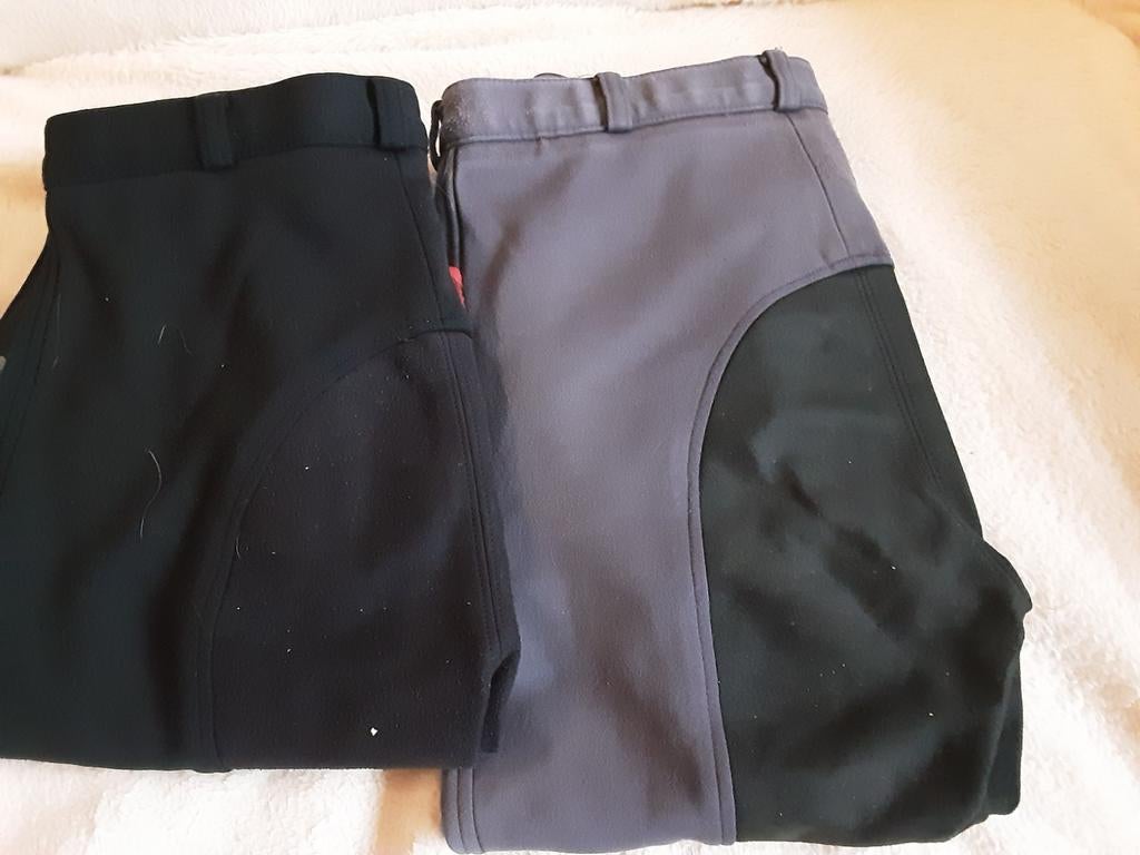 2 Eurostar rijbroek maat 170 leder zitvlak, Dieren en Toebehoren, Paardrijkleding, Ophalen of Verzenden, Dressuur, Onderkleding