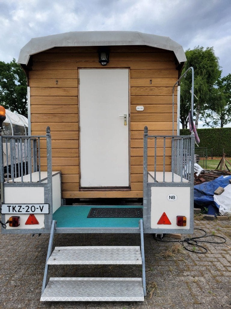 houten woonwagen, Hobby en Vrije tijd, Overige Hobby en Vrije tijd, Ophalen, Gebruikt