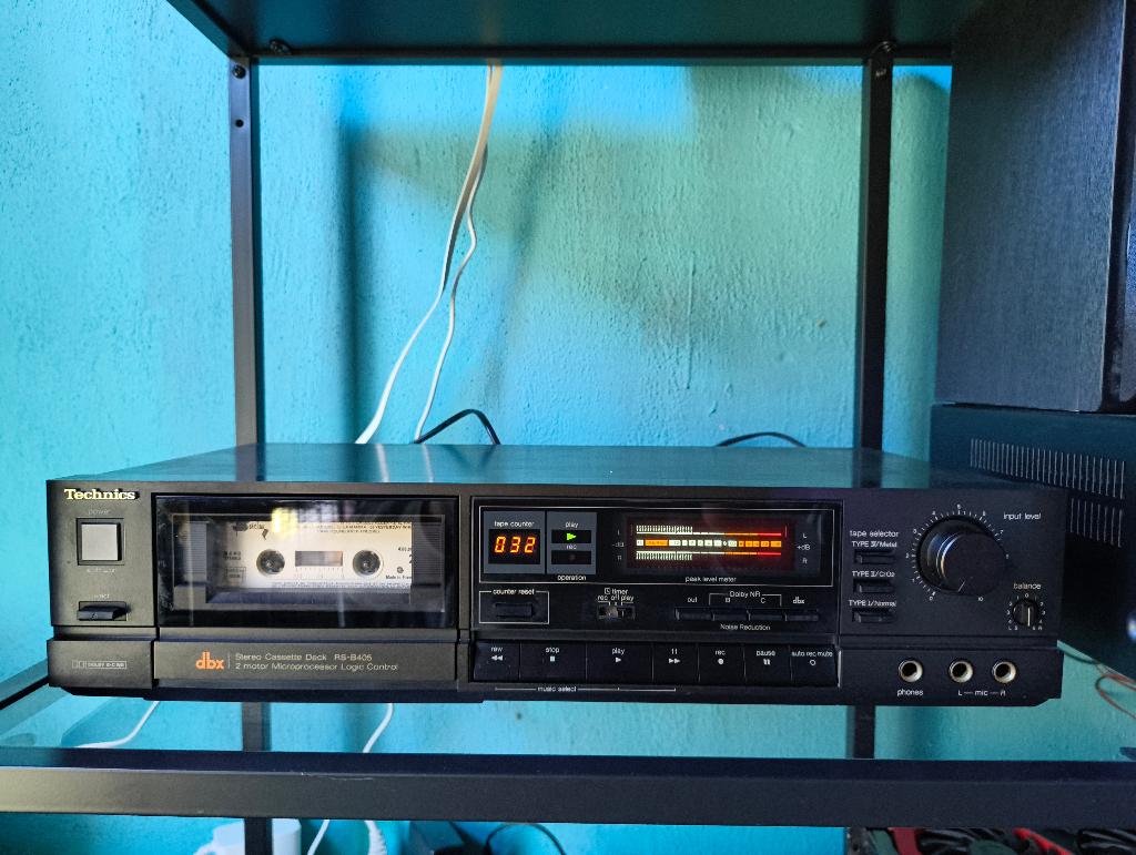 Technics RS-B405 Cassette Deck / dbx Tape Deck, Ophalen of Verzenden, Enkel, Overige merken, Tiptoetsen