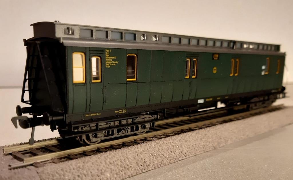 Fleischmann Personenpostwagen DRG 5088 HO - Gebruikt, Hobby en Vrije tijd, Gebruikt, Verzenden, Wagon, Fleischmann