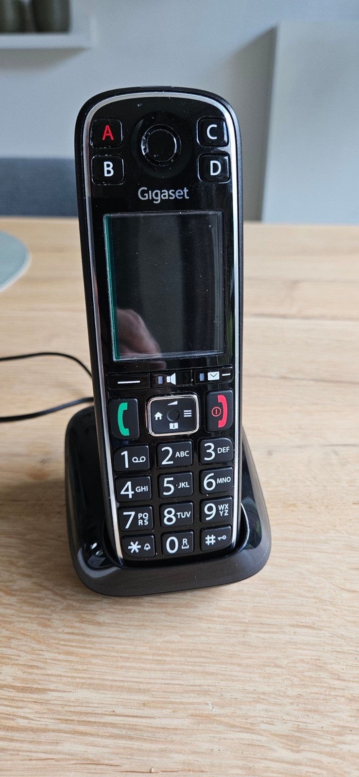 Siemens Gigaset E720 DECT telefoon met Bluetooth & SOS, Ophalen of Verzenden, Zo goed als nieuw, 1 handset