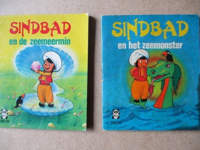 ad000266 sindbad mini, Boeken, Meerdere stripboeken, Ophalen, Gelezen
