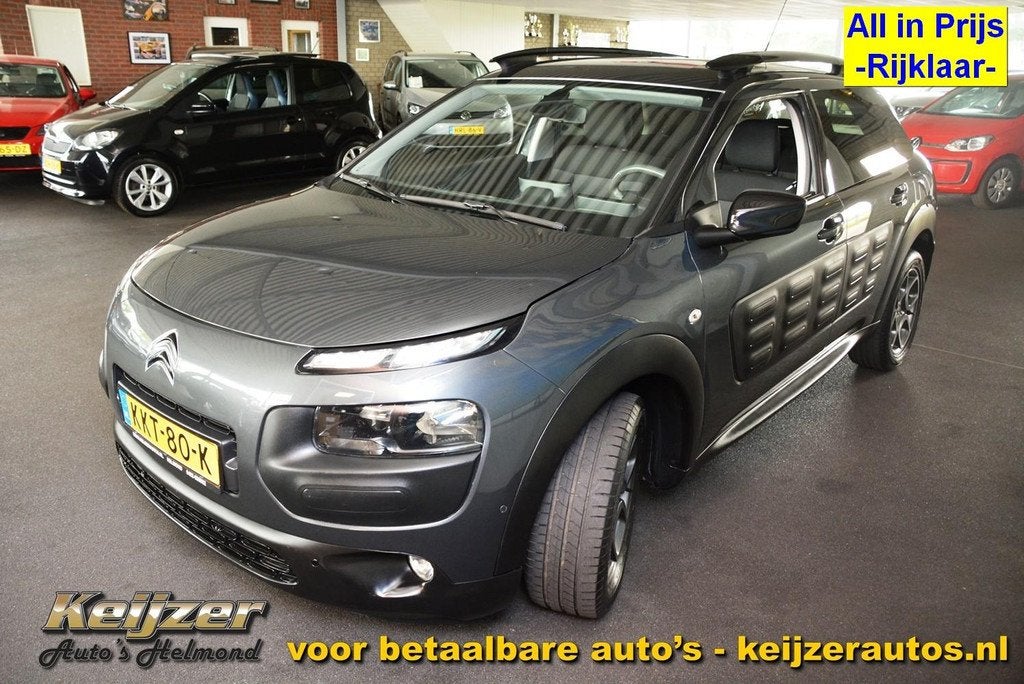 Citroen C4 Cactus 1.2 PureTech W 1e eigenaar !, Voorwielaandrijving, Stof, Gebruikt, 1199 cc
