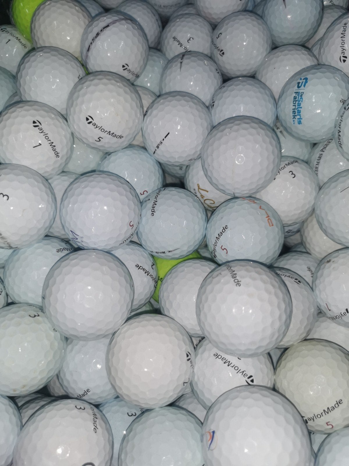 Taylormade tp5 x golfballen 50 stuks AAAA kwaliteit, Ophalen of Verzenden, Zo goed als nieuw, Bal(len)
