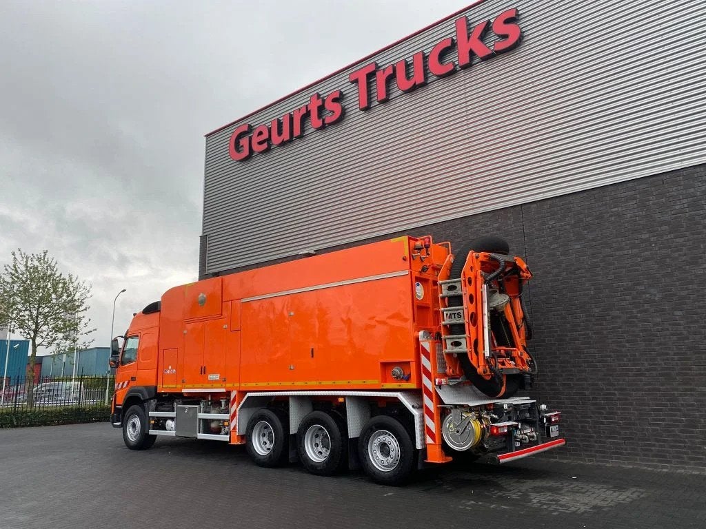 Volvo FMX 510 8X4 TRIDEM + MTS DINO 5 SAUGBAGGER/SUCTIONEXAV, Automaat, Euro 6, Overige kleuren, Diesel