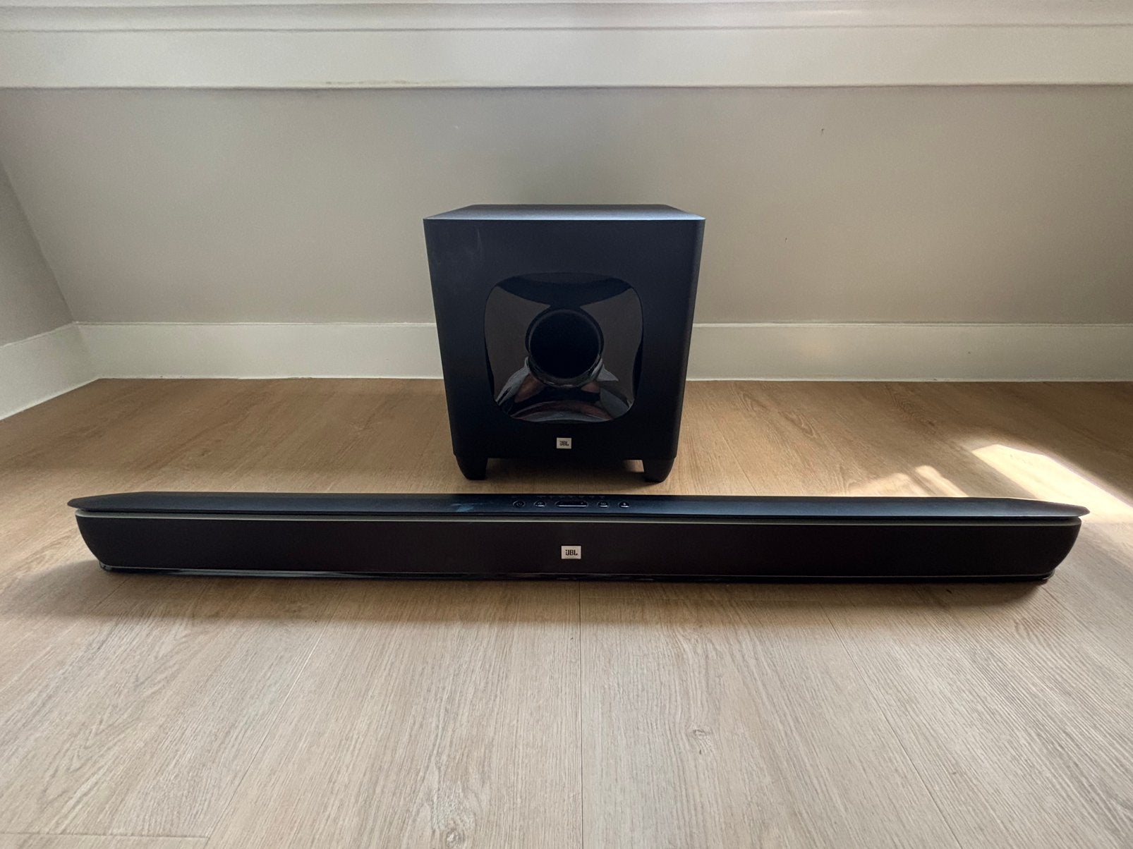JBL Sound bar met subwoofer draadloos, Audio, Tv en Foto, Soundbars, Ophalen, Bluetooth, Gebruikt