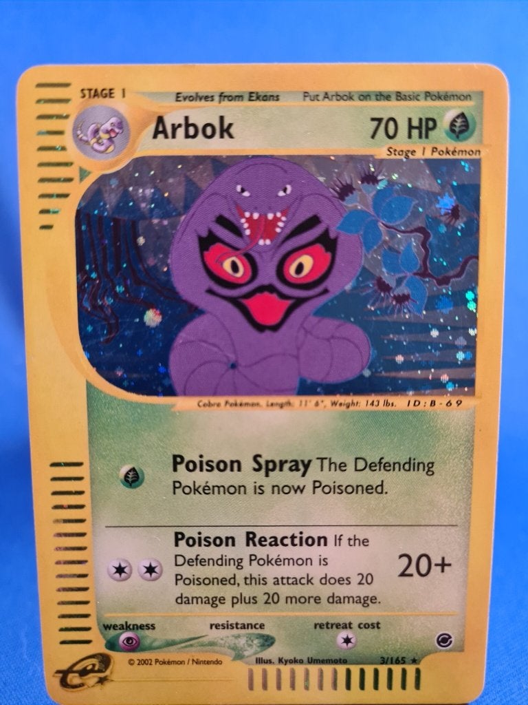 Arbok 3/165 - Expedition Base Set, Verzenden, Gebruikt