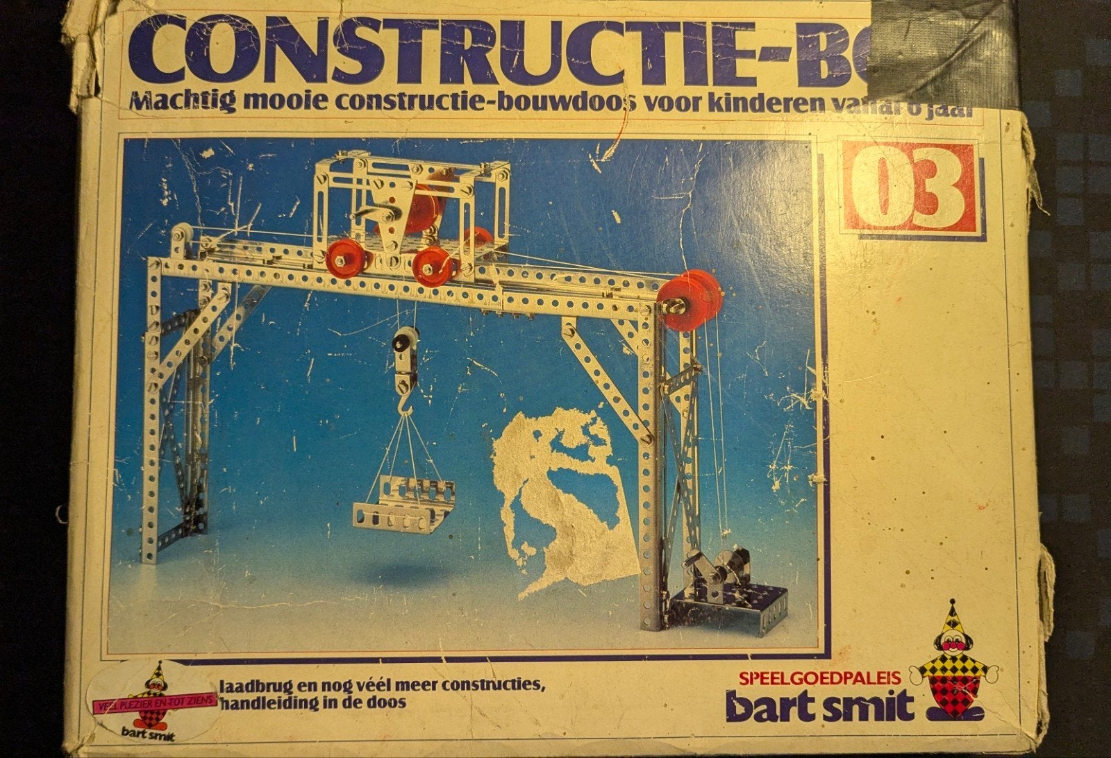 Vintage Constructie-bouwdoos 03 - Bart Smit Speelgoedpaleis, Ophalen of Verzenden