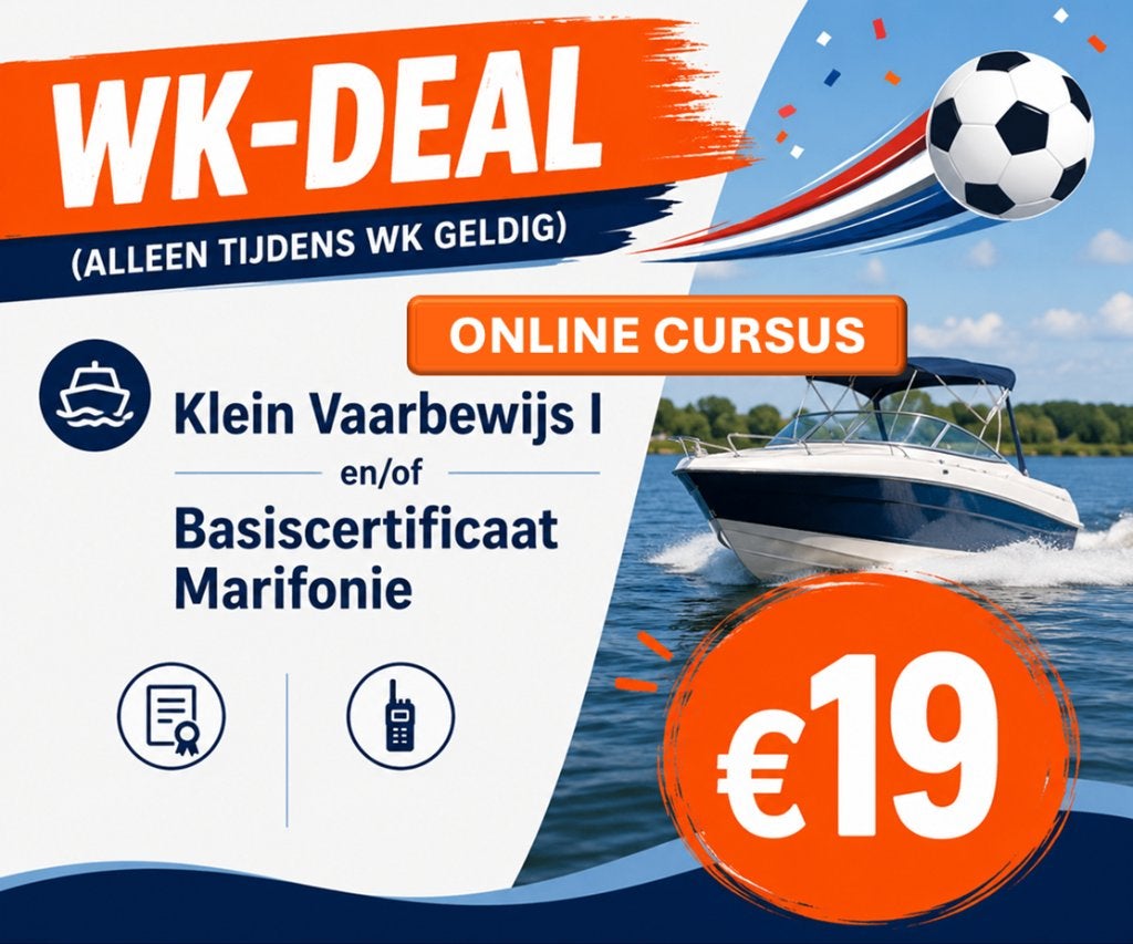 Online Cursus Klein Vaarbewijs I en/of Marifonie! WK-PRIJS!, Boeken, Studieboeken en Cursussen, Nieuw, Niet van toepassing, Beta