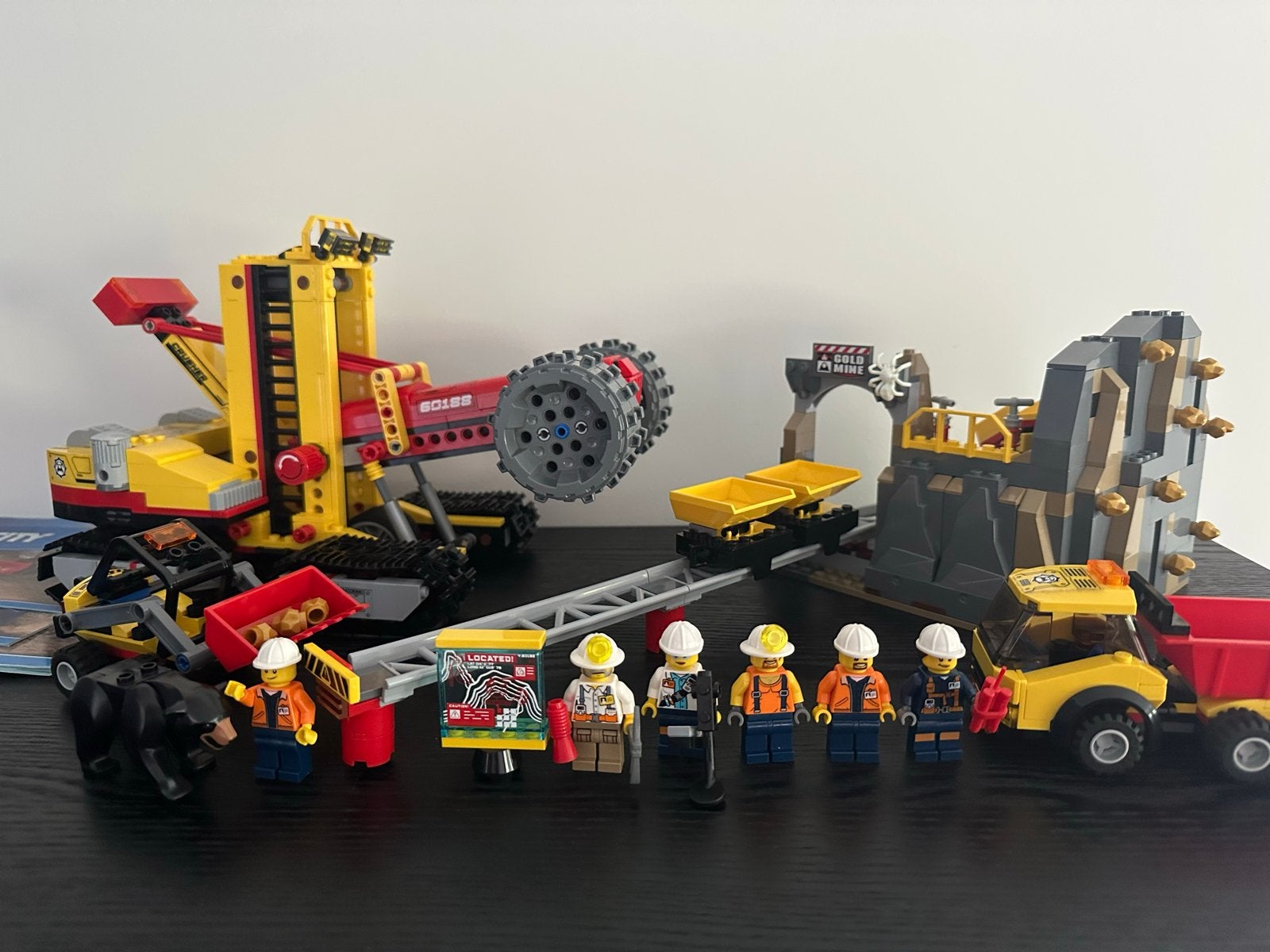 Lego City 60188 Mijnbouw Experts Set, Kinderen en Baby's, City, Lego, Ophalen of Verzenden, Zo goed als nieuw