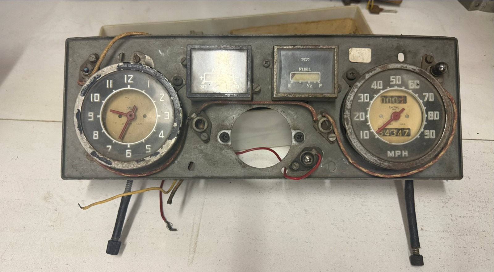 Morris Instrumentenpaneel - Jaren '50 Oldtimer Onderdeel, Ophalen, Gebruikt, Oldtimer onderdelen
