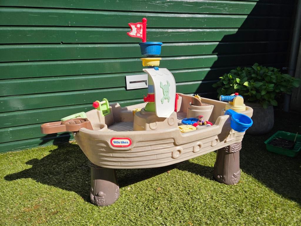 Little Tikes watertafel piratenboot, Ophalen, Zo goed als nieuw