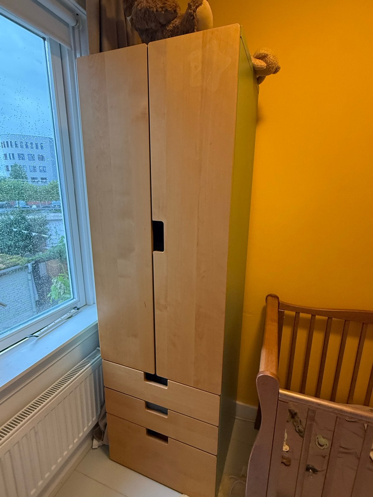 IKEA Kledingkast met lades en hangruimte, Huis en Inrichting, Kasten | Kledingkasten, Ophalen, Gebruikt, 200 cm of meer, 50 tot 100 cm