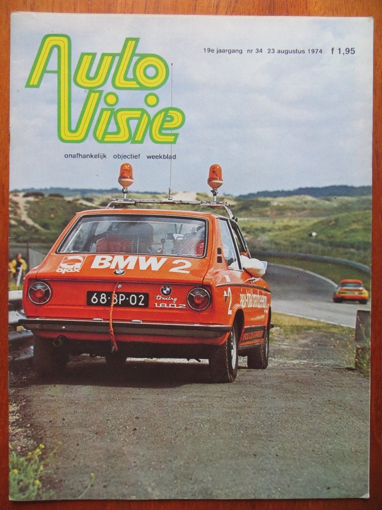 Autovisie 34 1974 Alfa Romeo 2000 Spider (test), Escort MkII, Ophalen of Verzenden, Nieuw, Alfa Romeo