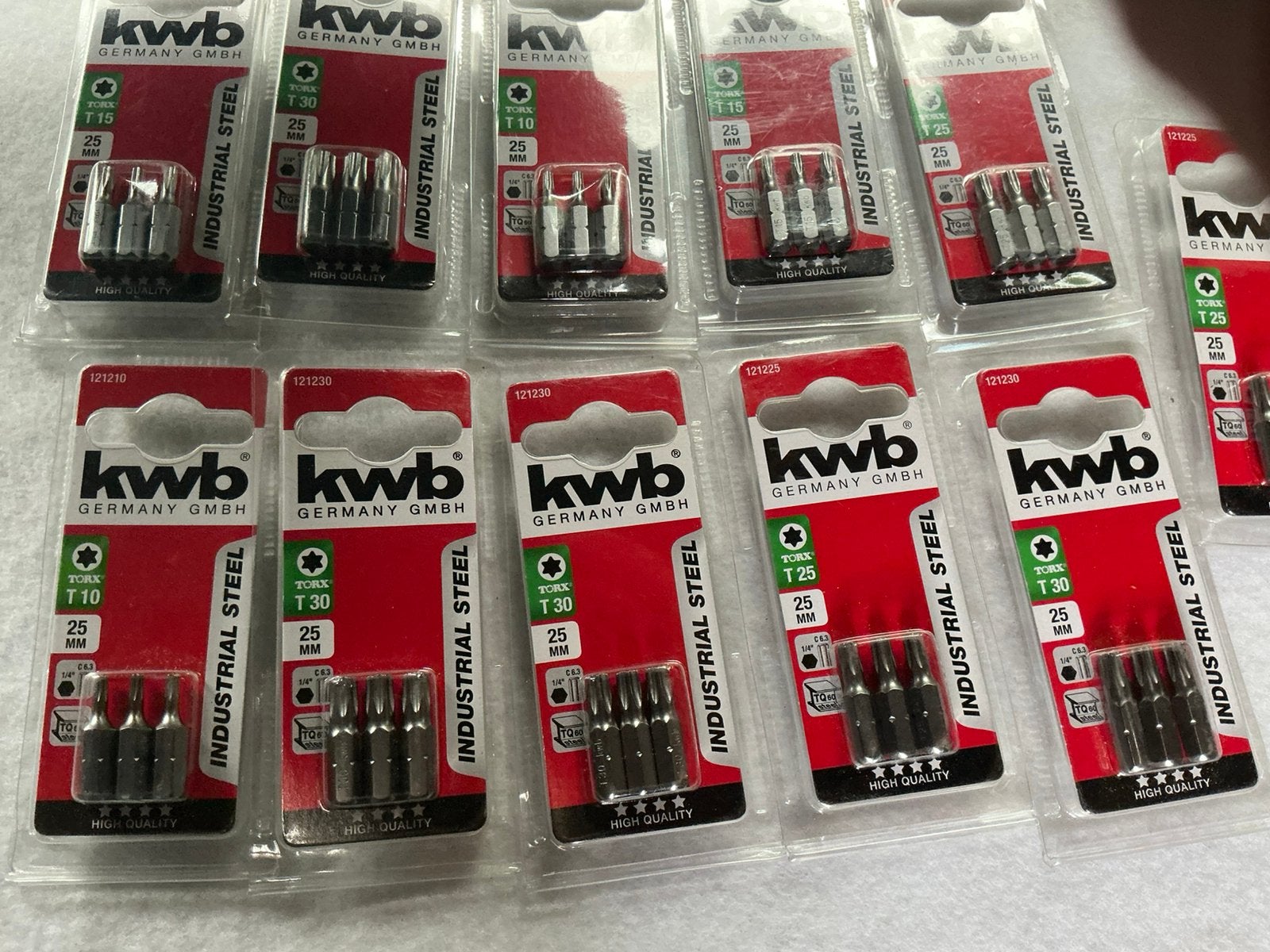 Bitjes torx, Ophalen, Nieuw