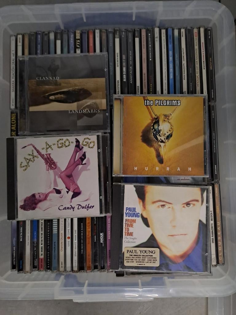 Ruim 375 cd's in een koop partij cd's verzameling cd's, Ophalen