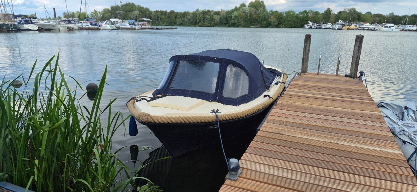 Aquatico 19 Sloep, trailer, Yamaha 9.9pk complete uitrusting, Gebruikt, Binnenboordmotor, Anker, Ophalen
