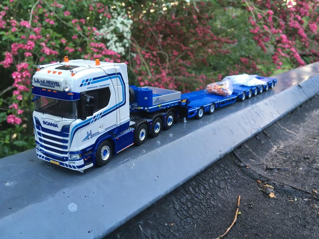 WSI Scania S Semi Dieplader L a v d Heuvel 234 euro incl, Nieuw, Ophalen of Verzenden, WSI, Grominia@xs4all.nl