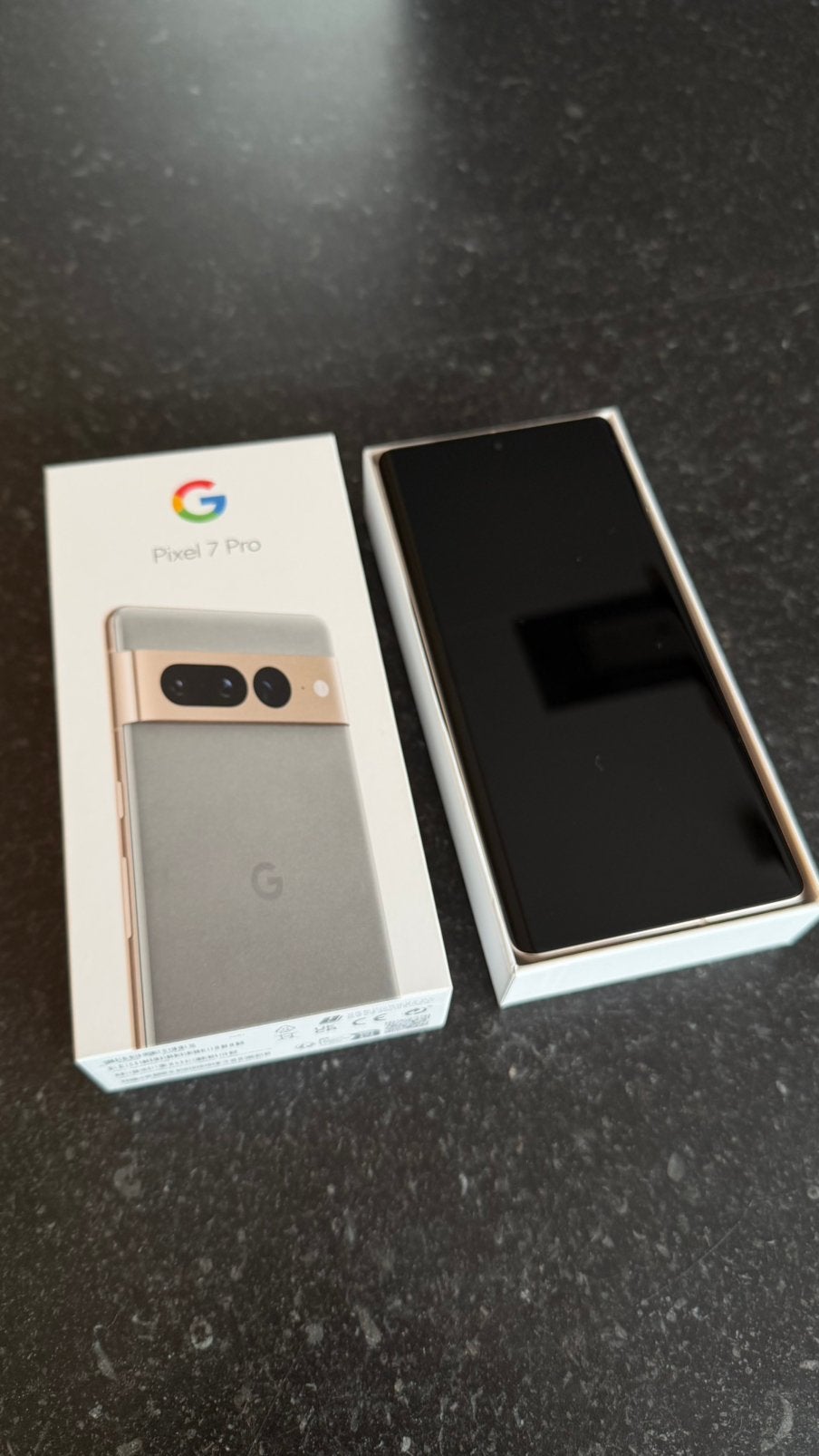 Google Pixel Pro7 128 GB in grijsgroen, Telecommunicatie, Mobiele telefoons | Overige merken, Ophalen, Zo goed als nieuw, Klassiek of Candybar