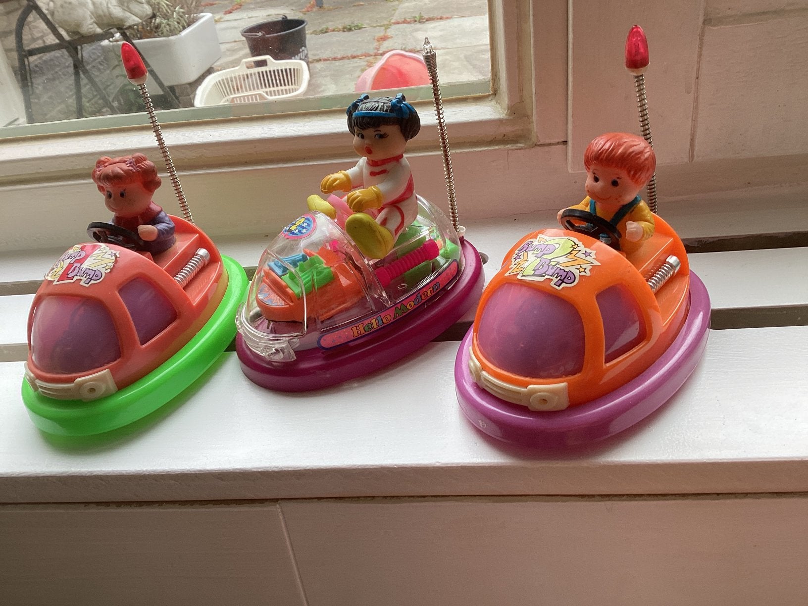 Botsauto // kunsstof / per stuk, Ophalen of Verzenden, Zo goed als nieuw, Carnaval