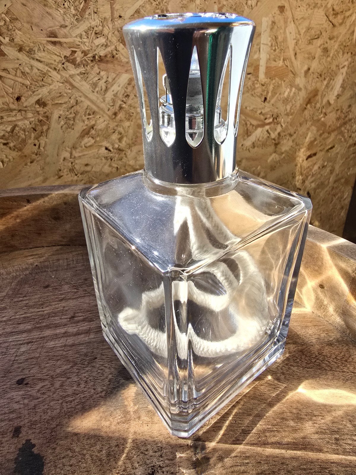 Lampe Berger luxe geurverspreider, Ophalen of Verzenden, Zo goed als nieuw, Modern, Glas