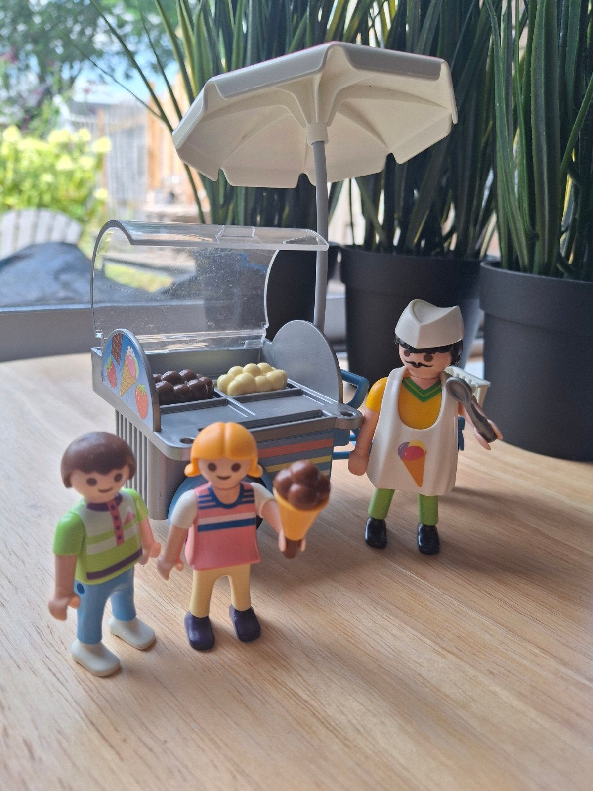 Playmobil ijscokar 3244 - Incompleet, Ophalen of Verzenden