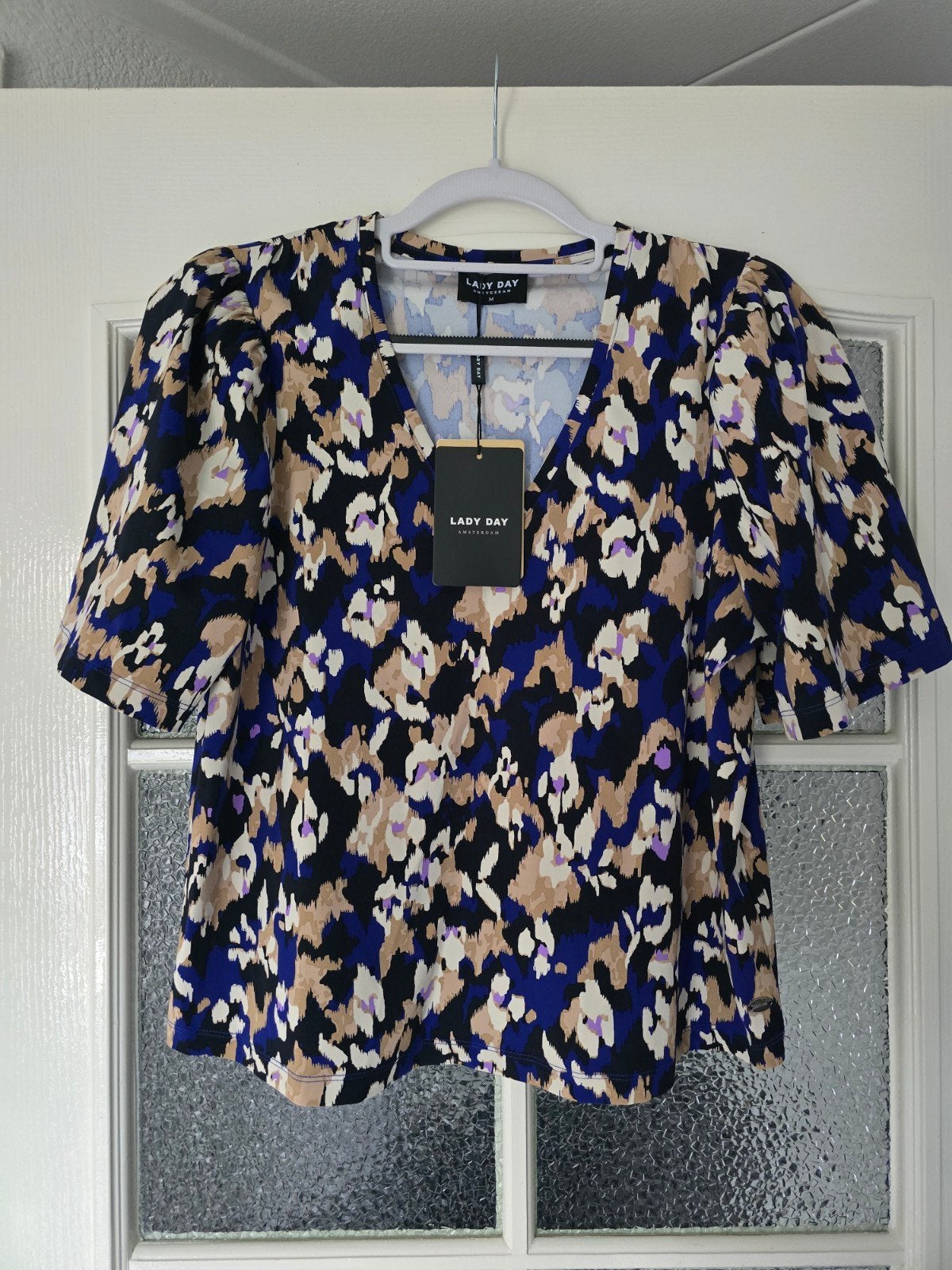 nieuw lady day blouse M kobalt, Kleding | Dames, Ophalen of Verzenden, Nieuw, Blauw