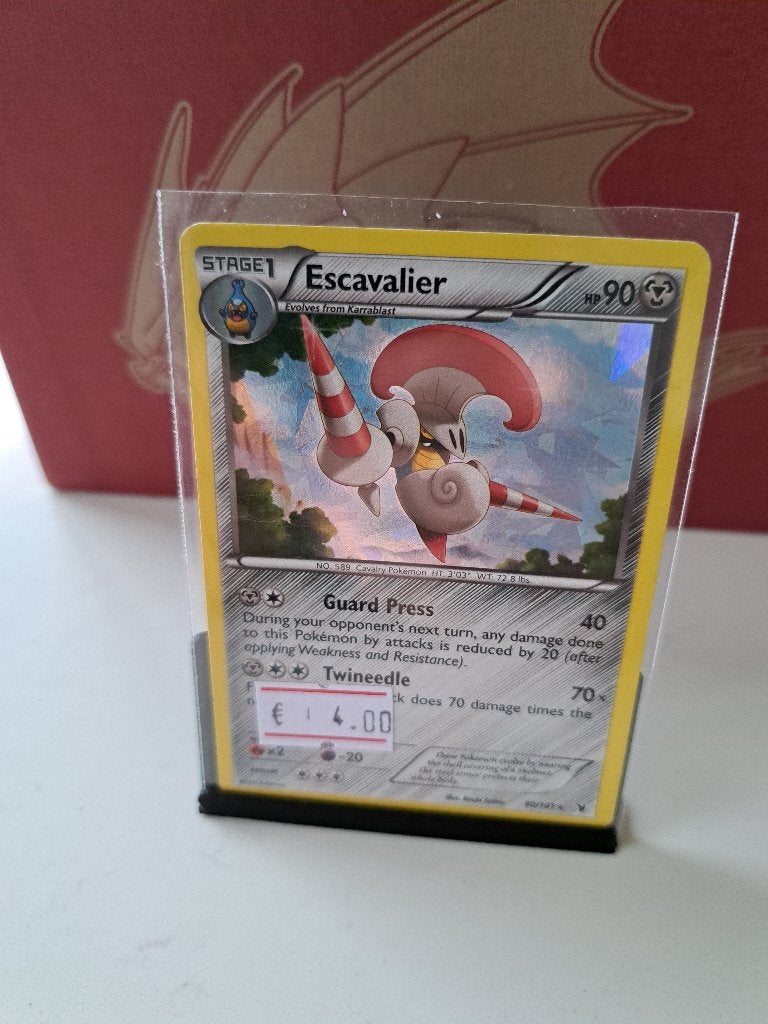 Escavalier 80/101 cracked ice holo	 € 4,00, Ophalen of Verzenden, Zo goed als nieuw, Losse kaart