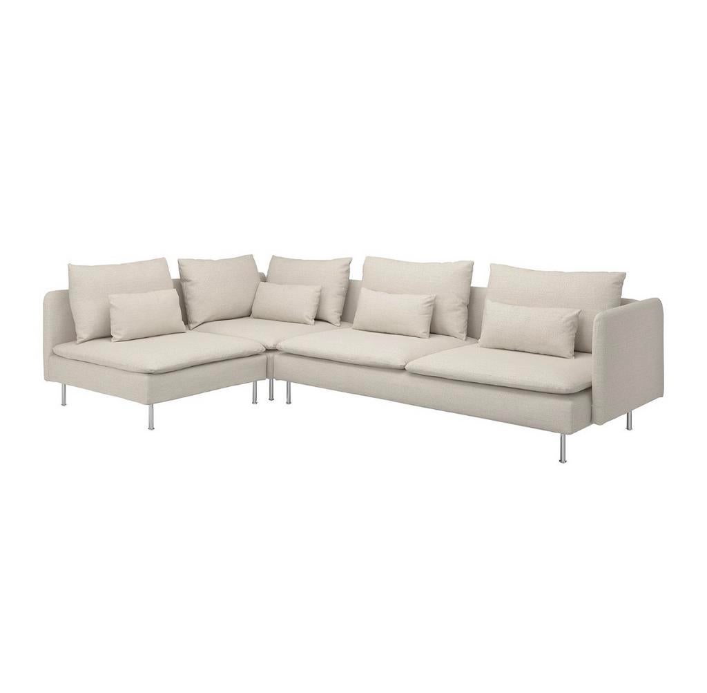 IKEA Soderhamn bank Gunnared Beige- Zo goed als nieuw, Ophalen, Hoekbank, 300 cm of meer, 75 tot 100 cm
