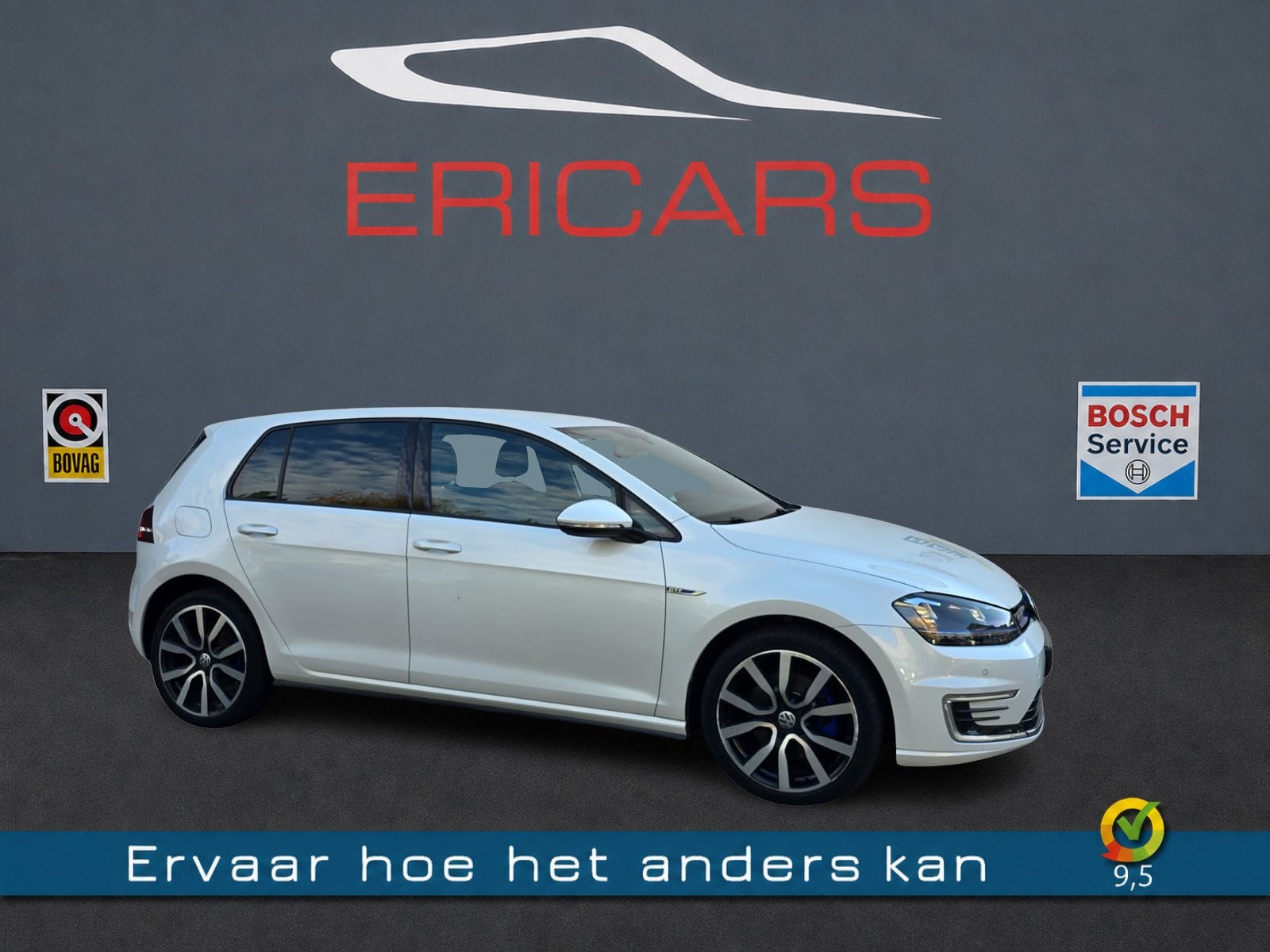 Volkswagen Golf 1.4 TSI GTE NAVI AIRCO LEER (bj 2015), Gebruikt, 4 cilinders, 150 pk, Wit