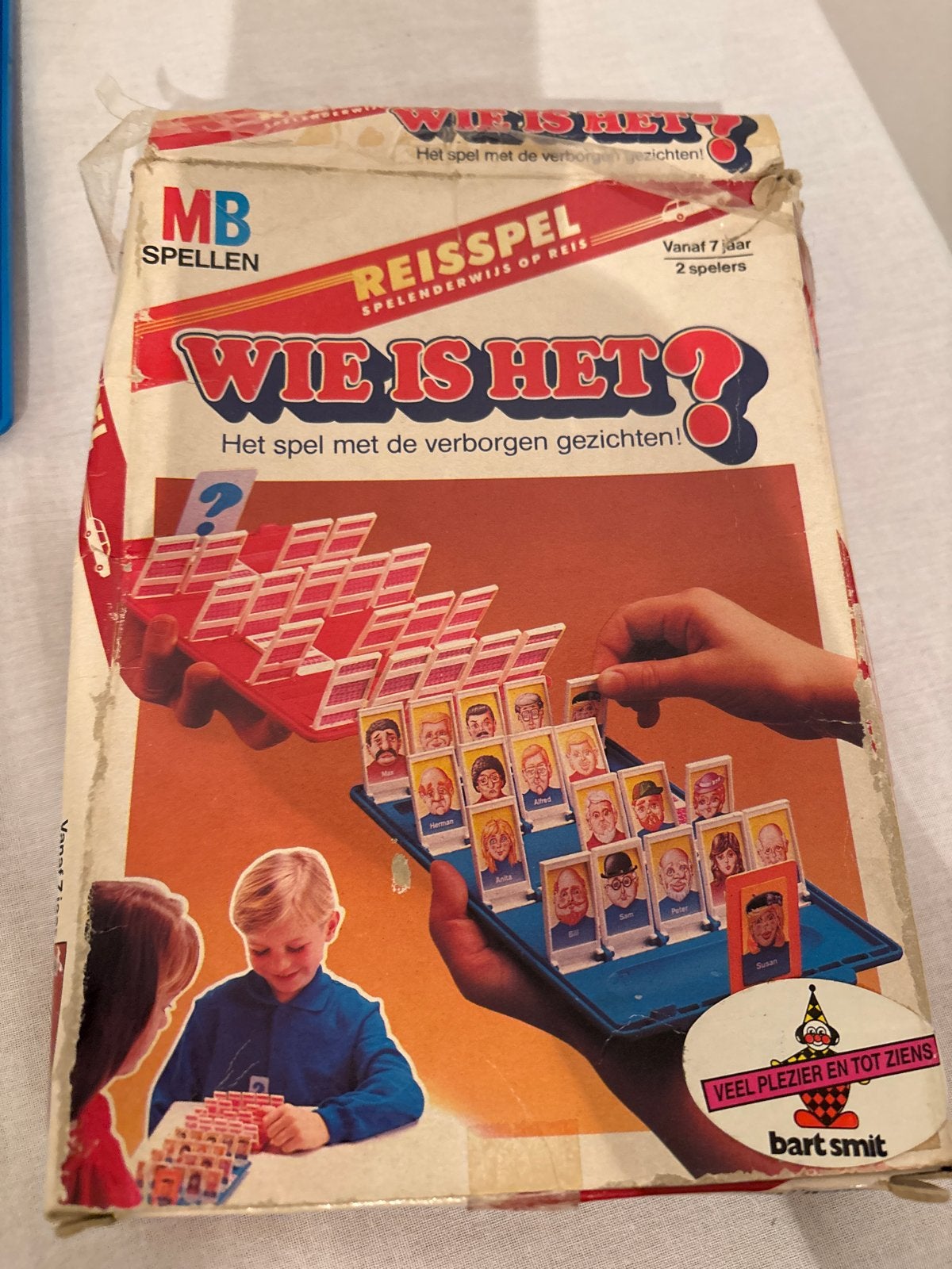 Wie is het? Reisspel - MB Spellen, Hobby en Vrije tijd, Gezelschapsspellen | Bordspellen, Een of twee spelers, Ophalen of Verzenden
