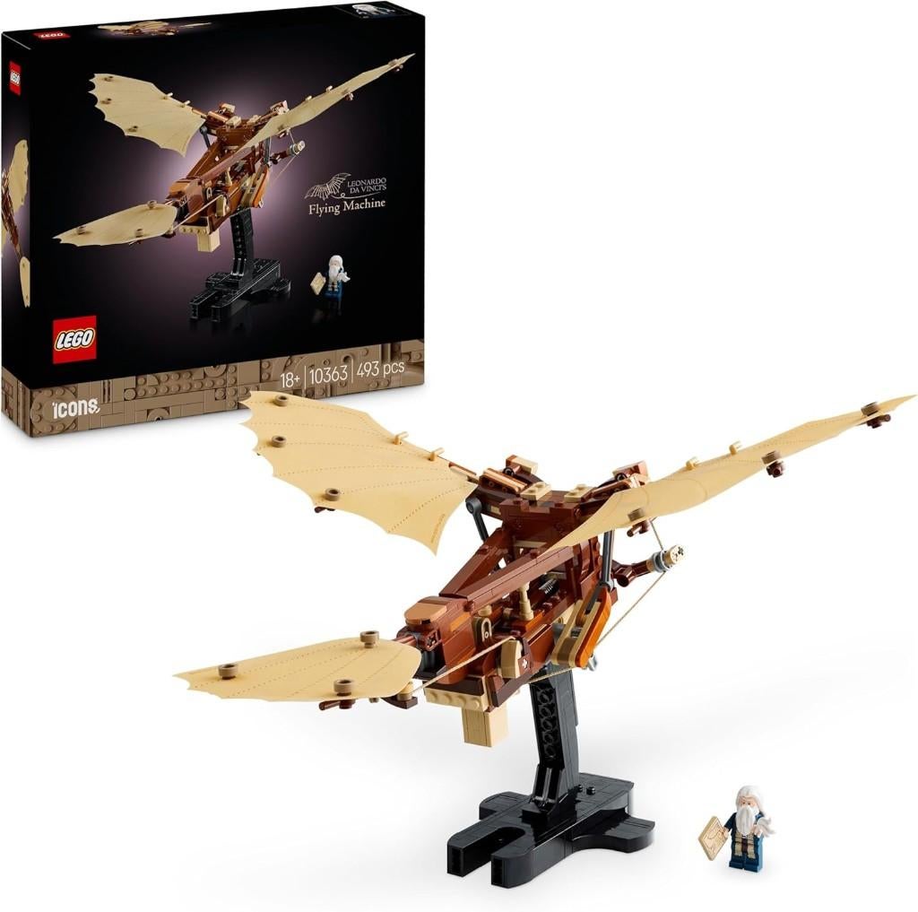 De vliegmachine van Leonardo da Vinci (10363), Ophalen, Lego, Zo goed als nieuw, Compleet