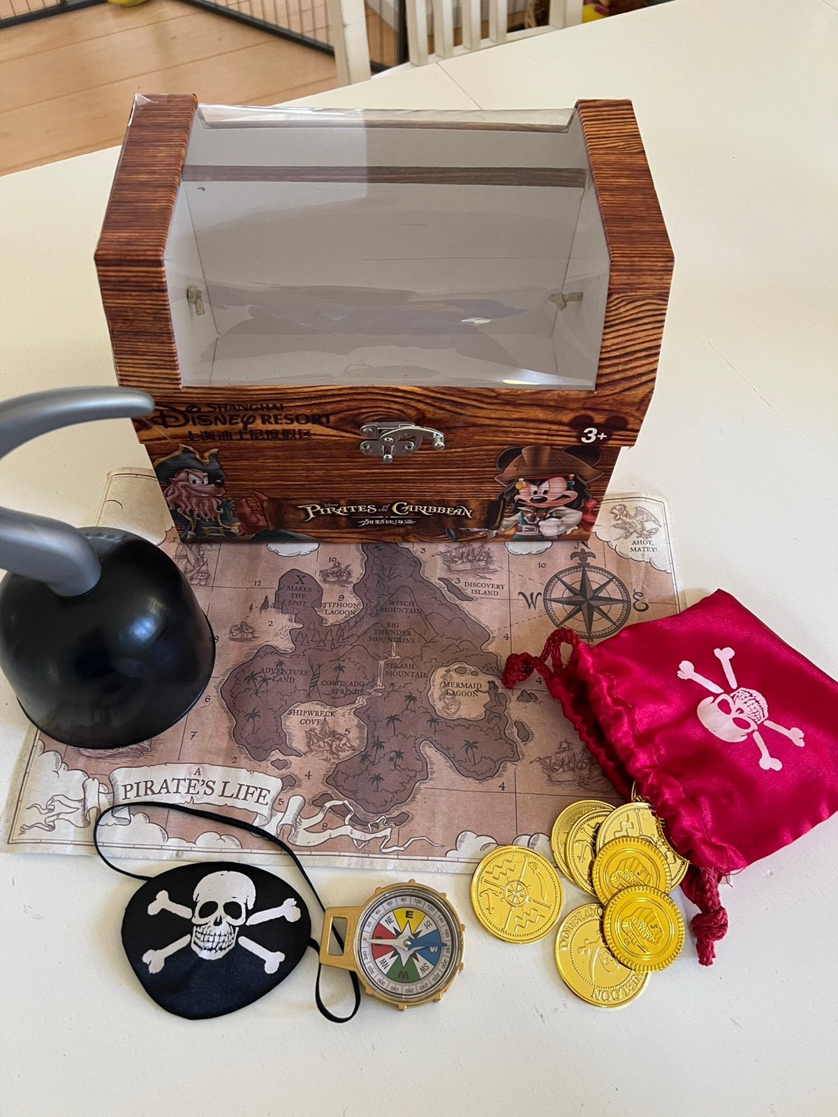 Pirate kit, Ophalen, Gebruikt