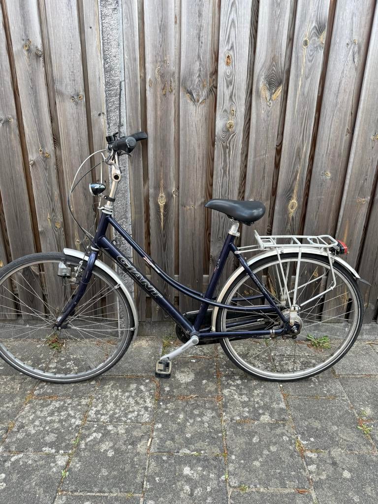 GİANT damesfiets 28” 7 versnelingen, 53 tot 56 cm, Ophalen of Verzenden, Zo goed als nieuw, Versnellingen
