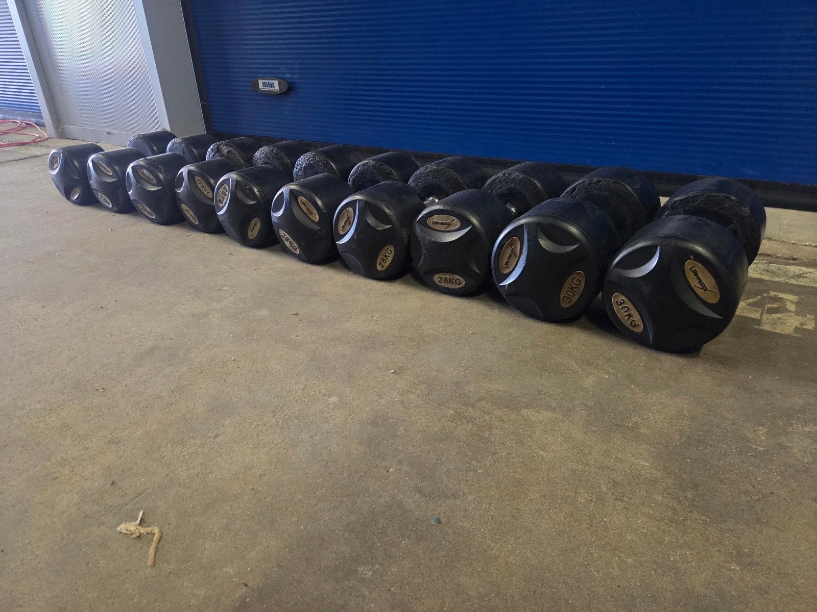 Lifemaxx Dumbells gewichten van 32 tot 40kg, Ophalen, Dumbbell