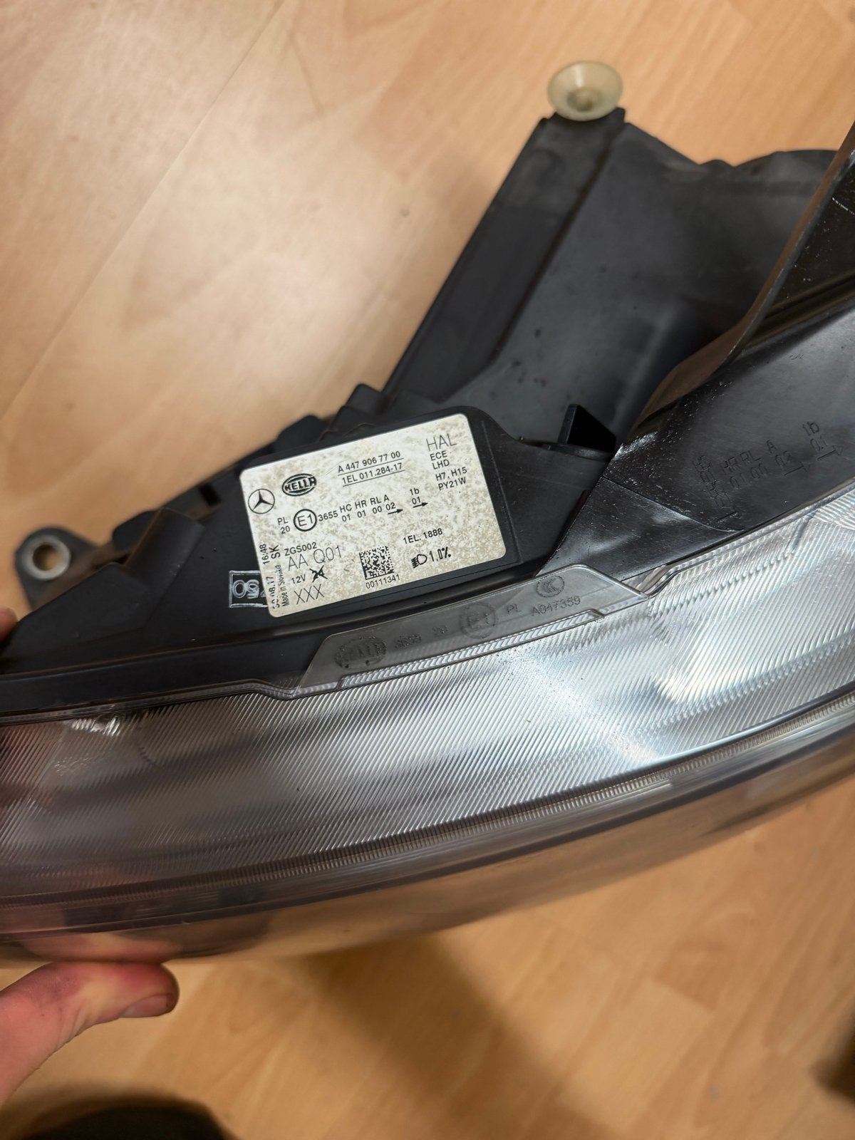 Koplampen Mercedes-Benz Vito/Viano (W639), Auto-onderdelen, Ophalen of Verzenden, Gebruikt, Mercedes-Benz