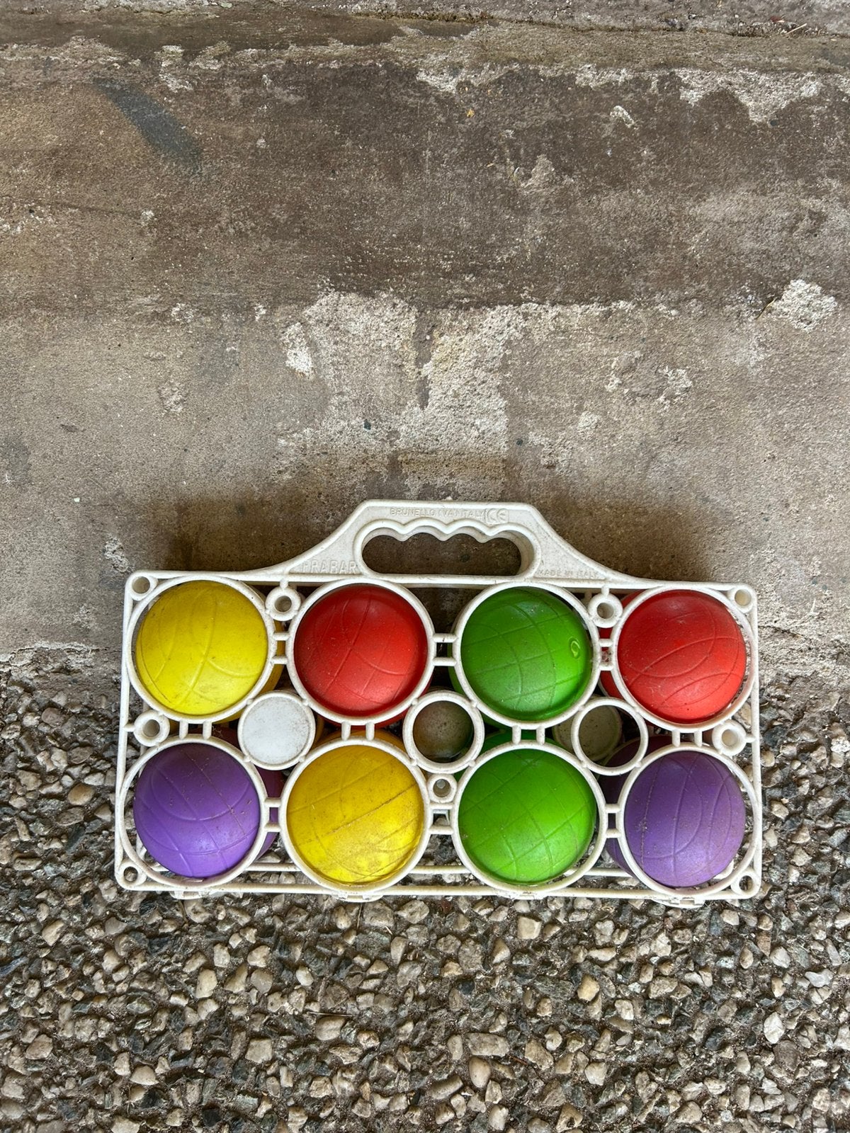 Kinder jeu de boule, Ophalen, Zo goed als nieuw