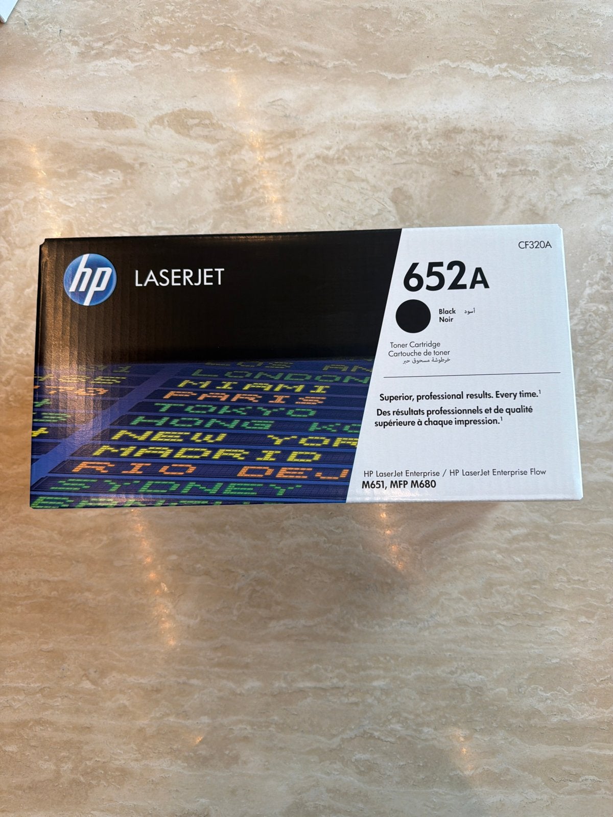 HP LaserJet 652A CF320A Zwarte Toner Cartridge Nieuw, Ophalen of Verzenden, Nieuw, Toner
