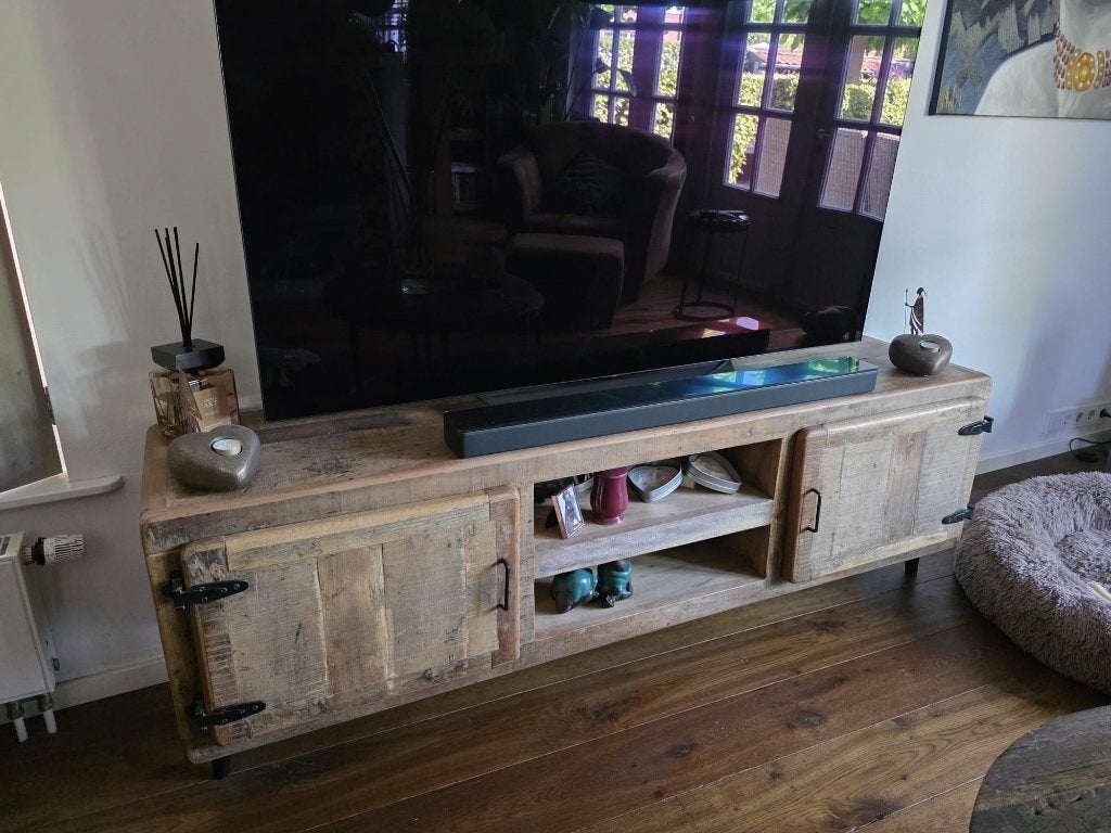 TV kastje, Huis en Inrichting, Kasten | Televisiemeubels, Ophalen, Gebruikt, 150 tot 200 cm, Minder dan 100 cm