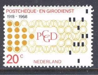 3413 - Nederland nvph 900 postfris , 50 jaar Postcheque en, Verzenden, Na 1940, Postfris