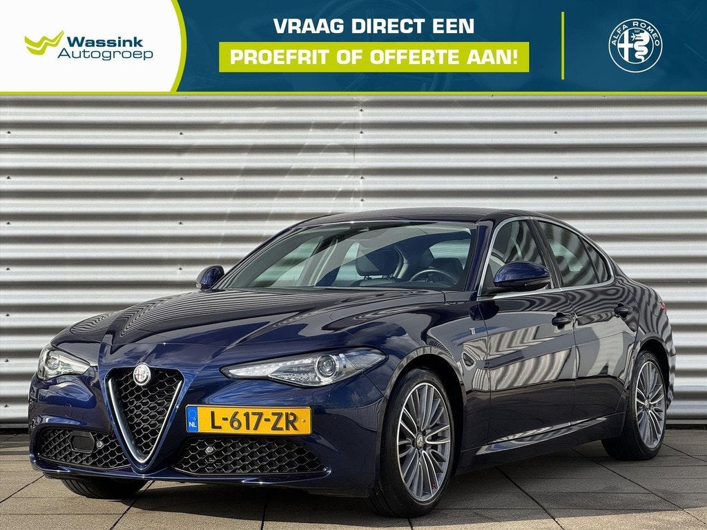 Alfa Romeo Giulia 2.0 TURBO 200pk Aut B-Tech Business Editio, Auto's, Alfa Romeo, Bedrijf, Te koop, Giulia, ABS, Achteruitrijcamera