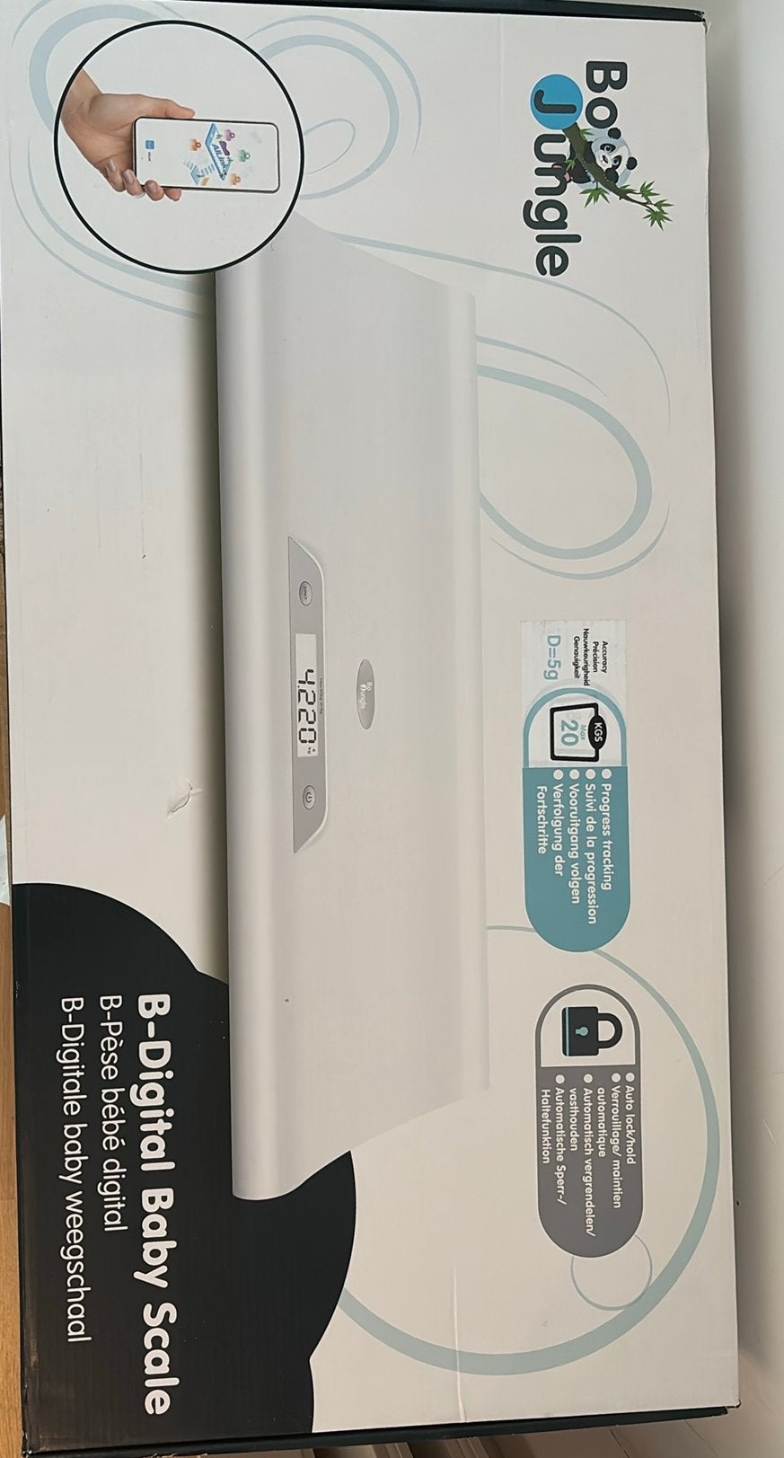 B digital baby scale  baby weegschaal, Ophalen of Verzenden, Zo goed als nieuw, Overige typen