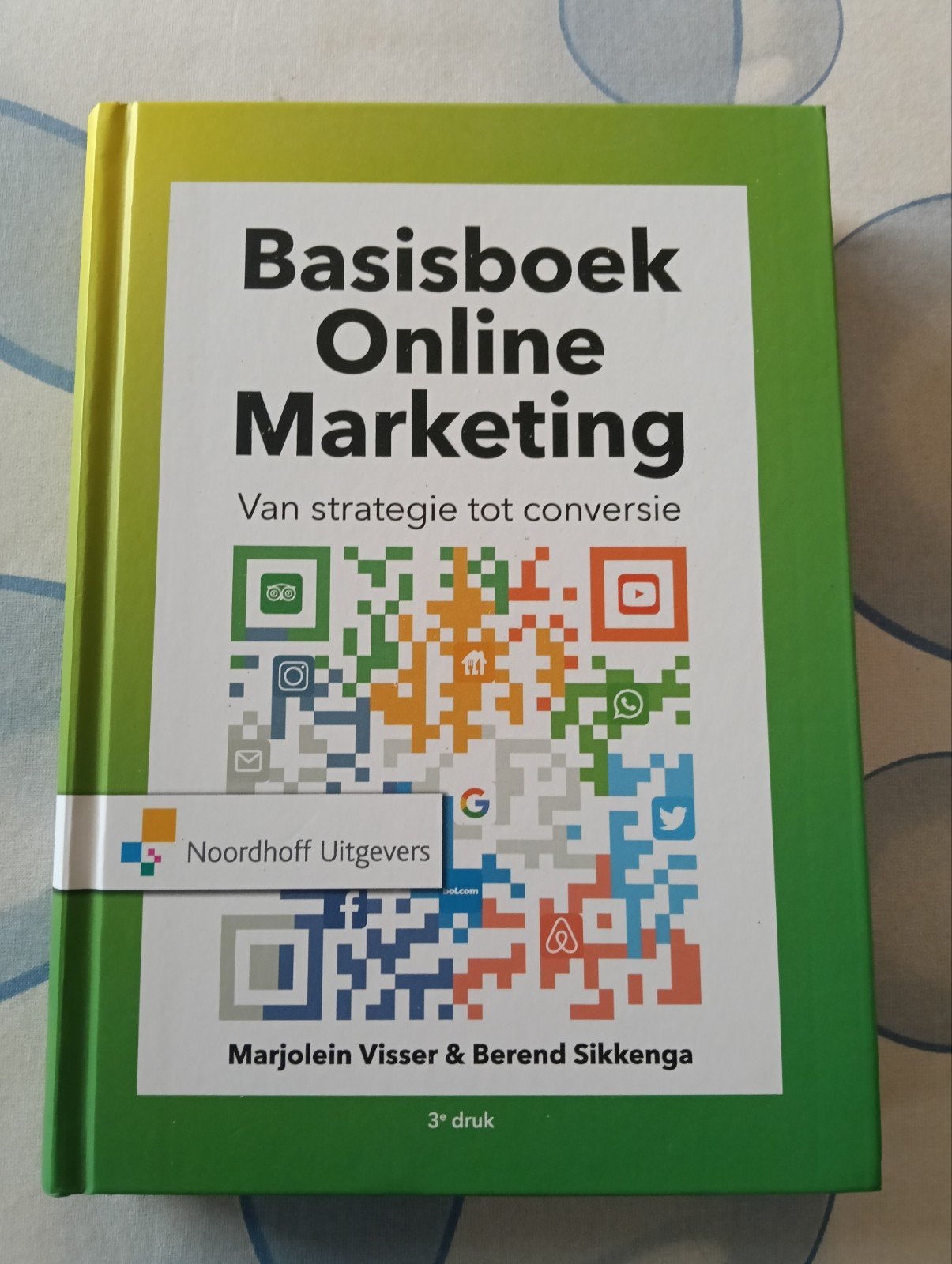Basisboek Online Marketing  Marjolein Visser & Berend Sikken, Zo goed als nieuw, Gamma, Marjolein Visser & Berend Sikkenga, HBO