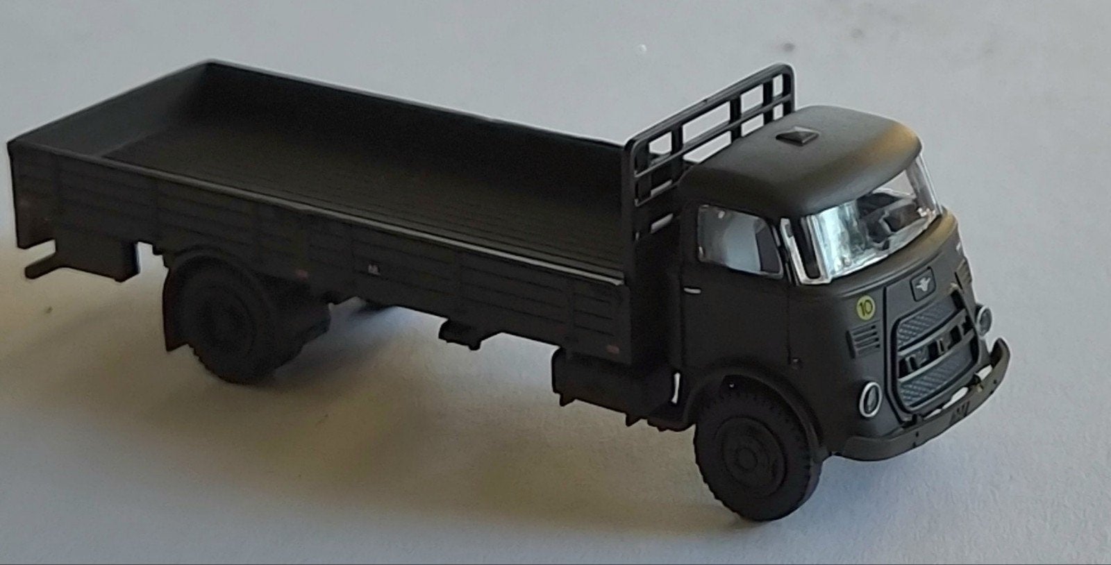 Artitec DAF open bak, '64, Nederlands leger, schaal 1:87, Ophalen of Verzenden, Zo goed als nieuw, Bus of Vrachtwagen
