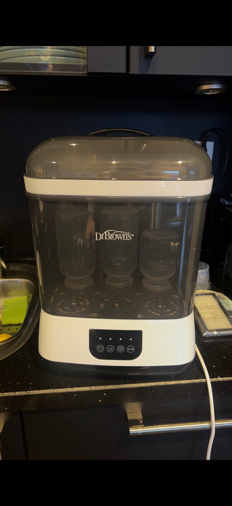 Dr. Brown's Sterilisator en Flessendroger, Ophalen of Verzenden, Zo goed als nieuw, Sterilisator, Dr. Brown's