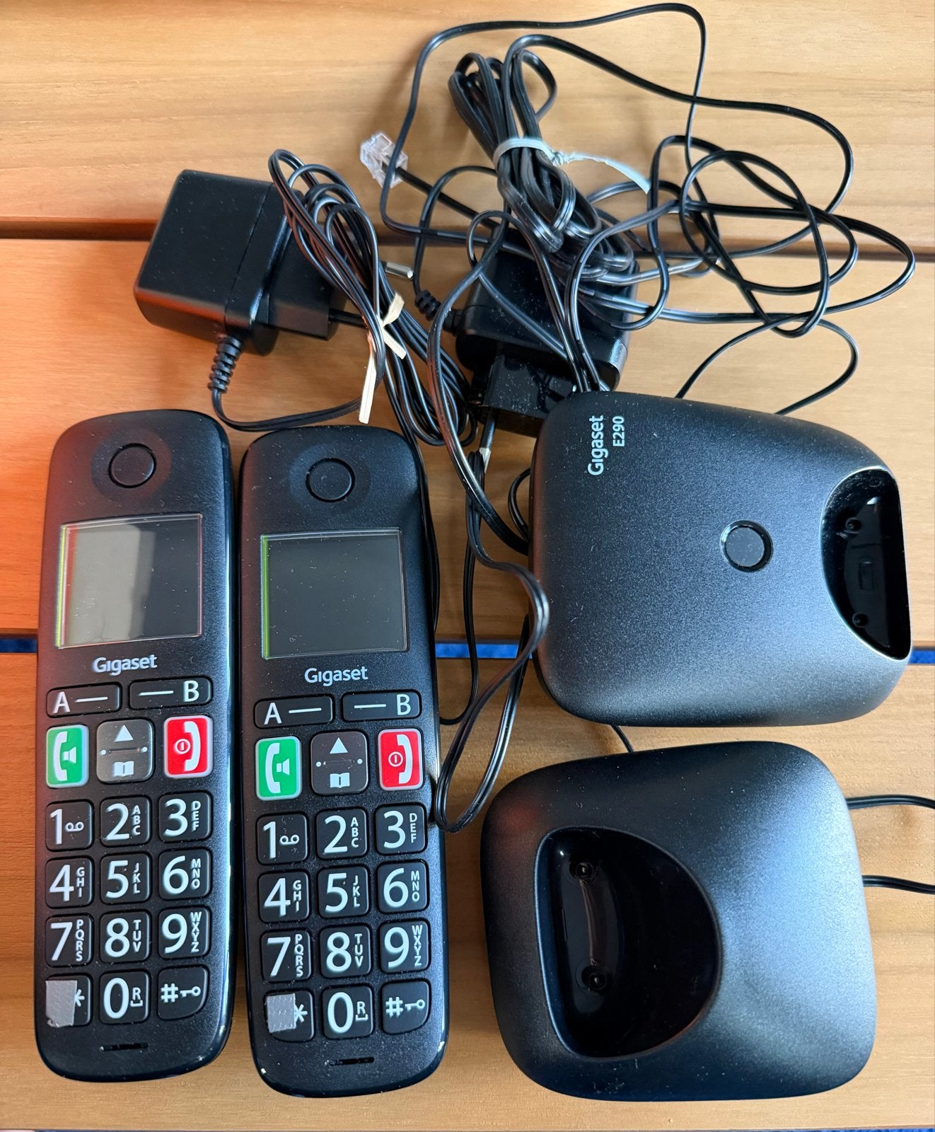 Gigaset E290 DUO - Seniorentelefoon met grote toetsen, Ophalen of Verzenden, Nieuw, 2 handsets