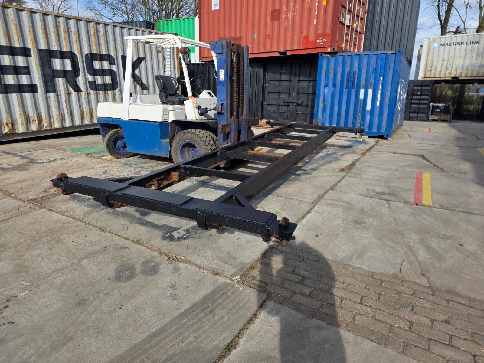 Slee container, Ophalen