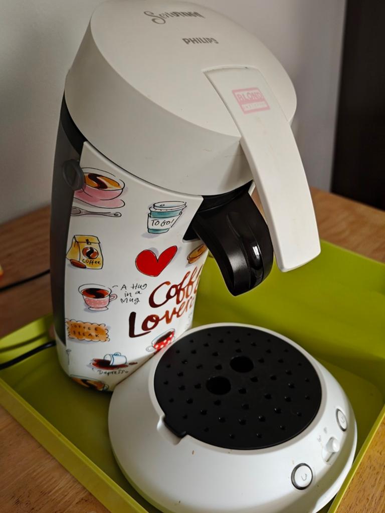Blond Amsterdam Senseo apparaat - Koffie Lovers, Koffiemachine, Ophalen of Verzenden, Zo goed als nieuw, 2 tot 4 kopjes