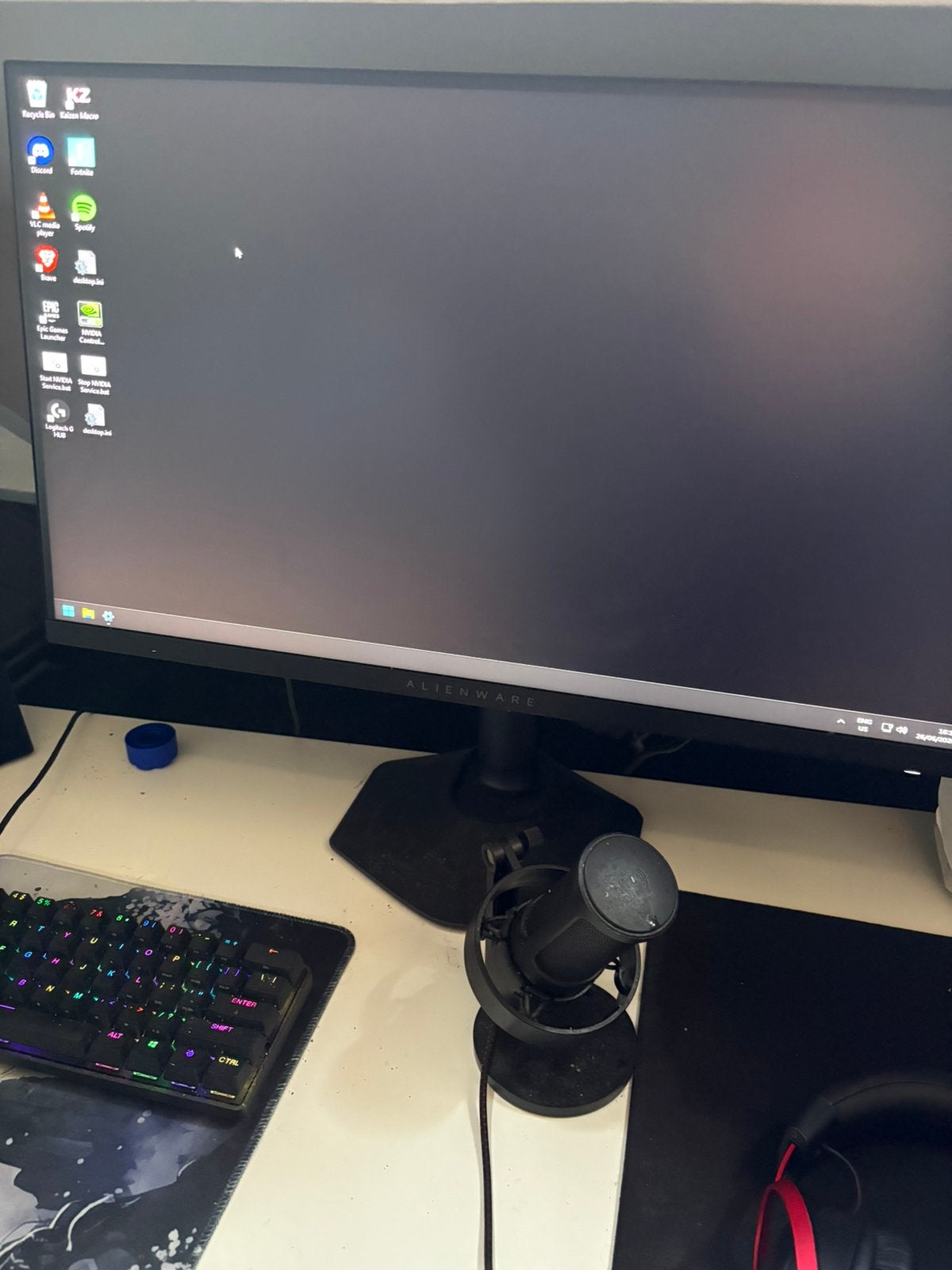 Alienware monitor 360hz, Computers en Software, Monitoren, Ophalen, IPS, Full HD, Minder dan 1 ms