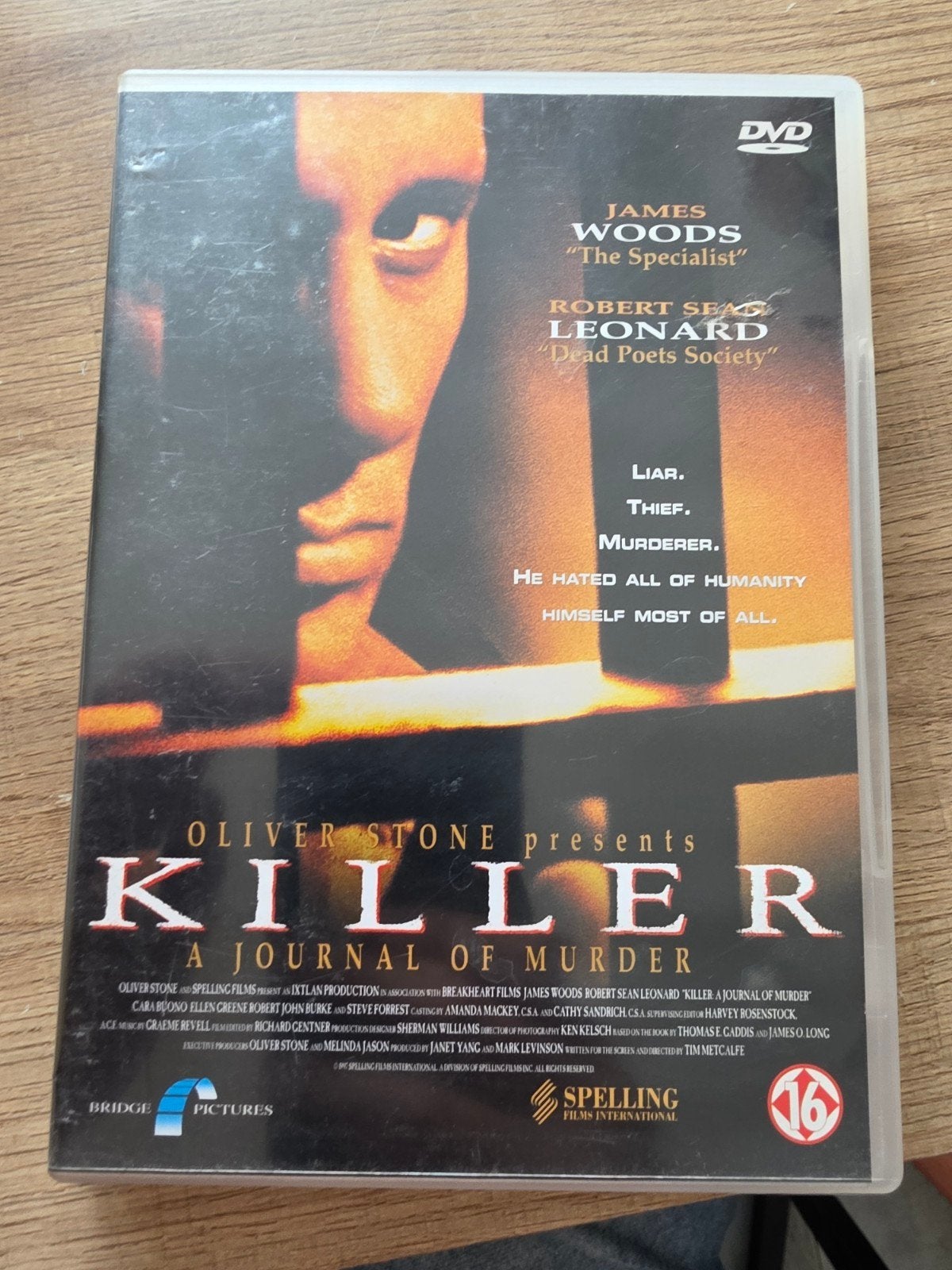 Killer , 1997, Vanaf 16 jaar, Ophalen of Verzenden, Zo goed als nieuw, Actiethriller